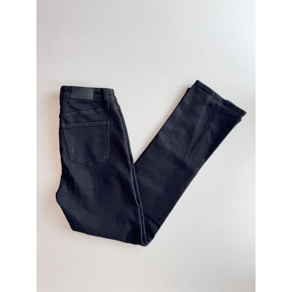 PISTOLA Teaghan Black Stretch High Rise Vented Cigarette Jeans, Size 27 - Picture 5 of 15